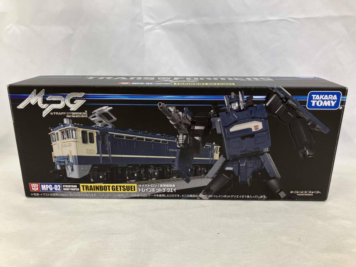 現状品 タカラトミｰ トレインボットゲツエイ MPG-02 トランスフォｰマｰ