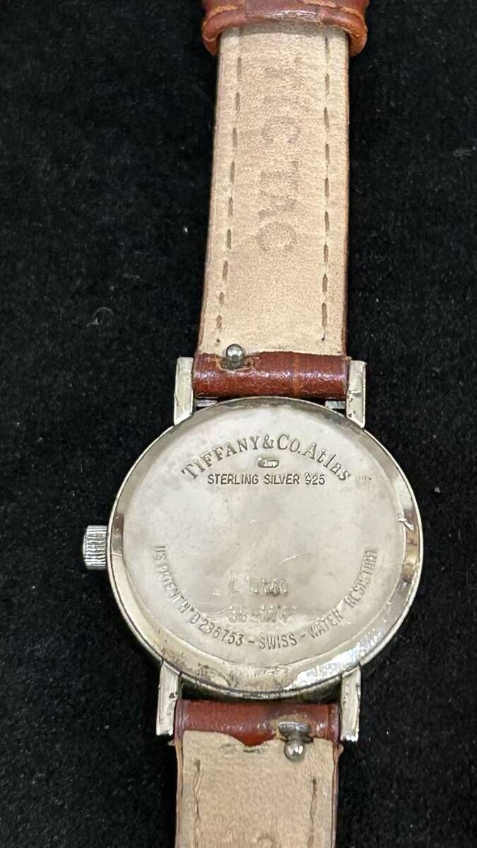 中古美品正規品】 ティファニー メンズ 腕時計 アトラス 可動品