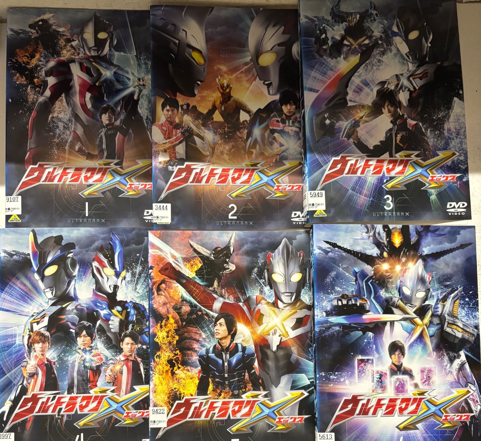 ウルトラマンX DVD 全6巻 セット - メルカリ