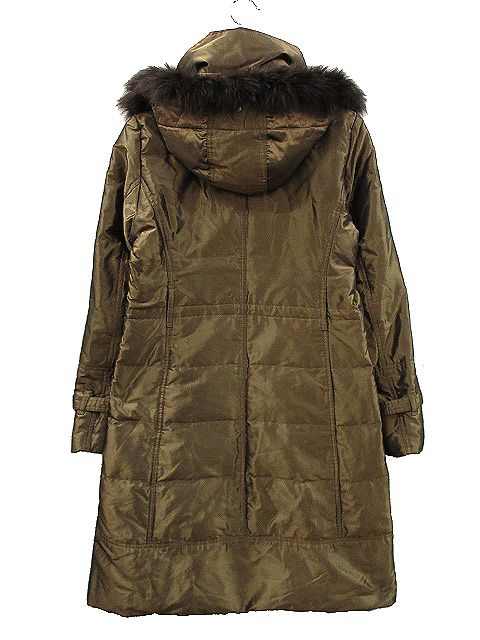 バーバリー ロンドン BURBERRY LONDON ファーフード ダウンコート