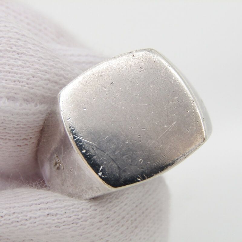 TOM WOOD トムウッド リング Cushion Polished Ring #54 クッション