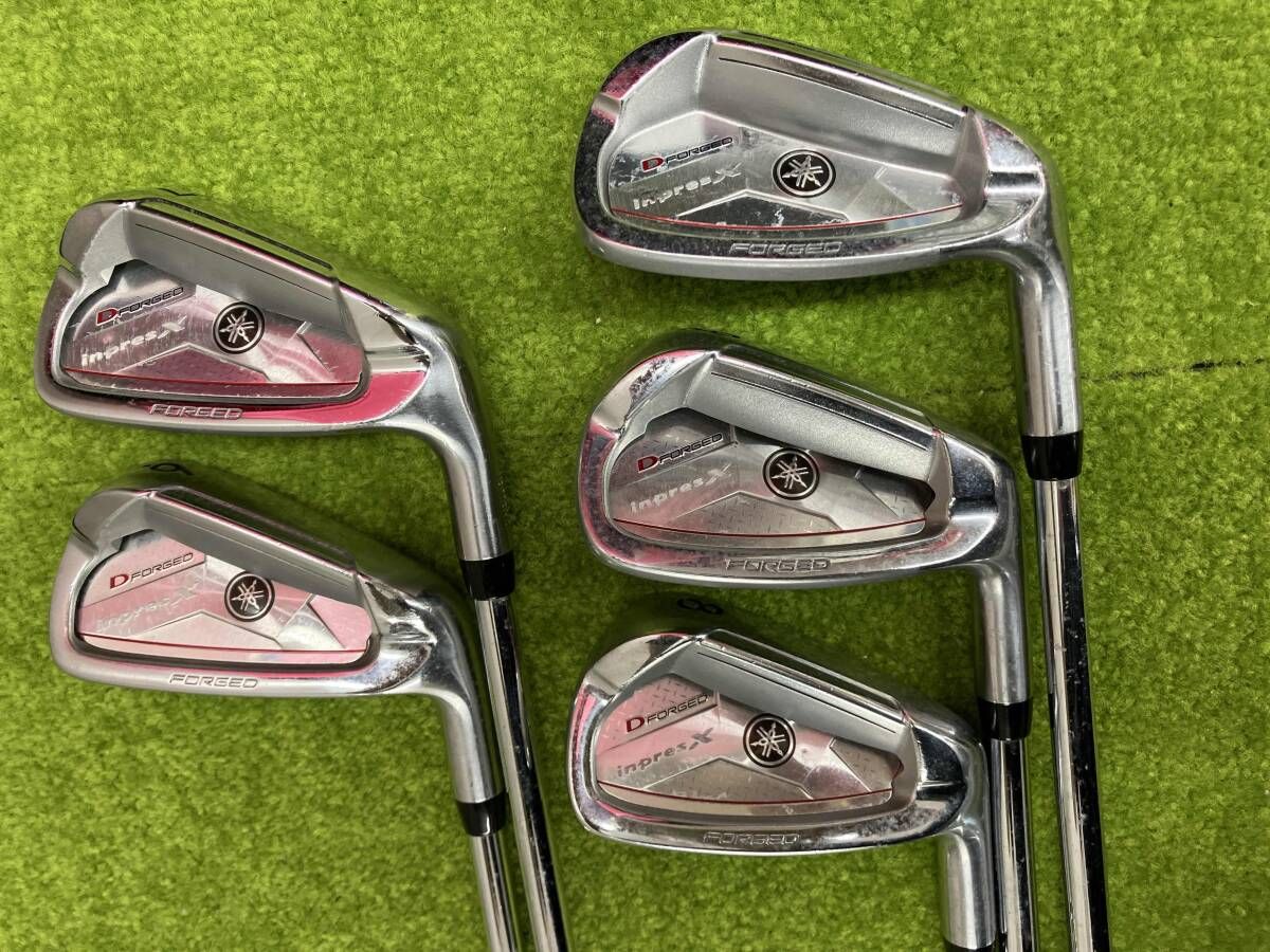 アイアンセット YAMAHA inpresX D FORGED (6-9番,PW 計5本) NS.PRO