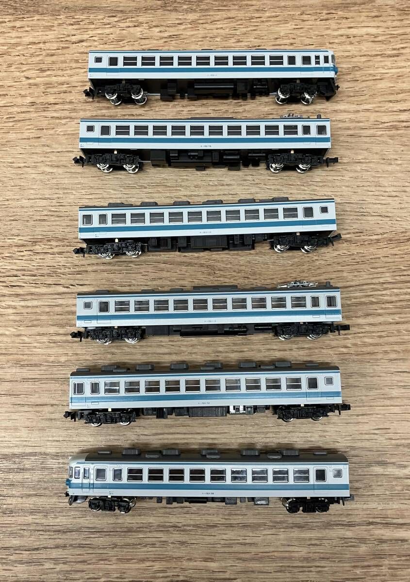 C☆Nゲージ KATO 10-344 153系電車 (低運転台 新快速色) 6両セット