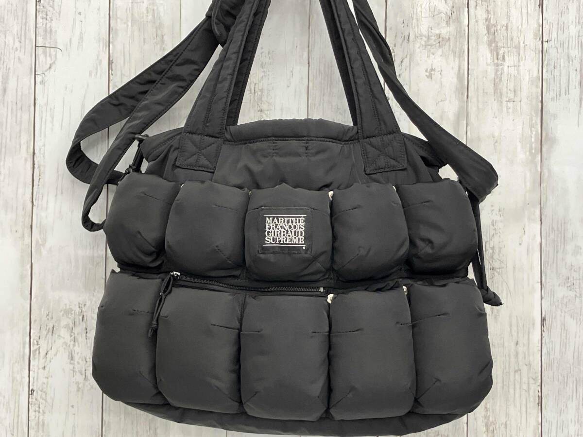 Supreme Marithe Francois ToteBag ブラック Supreme × Marithé + François Tote Bag シュプリーム トートバッグ