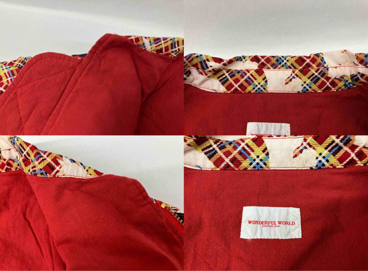 WONDERFUL WORLD　カネコイサオ　フーディージャケット　ピコフリル WONDERFUL WORLD カネコイサオ フーディージャケット ピコフリル