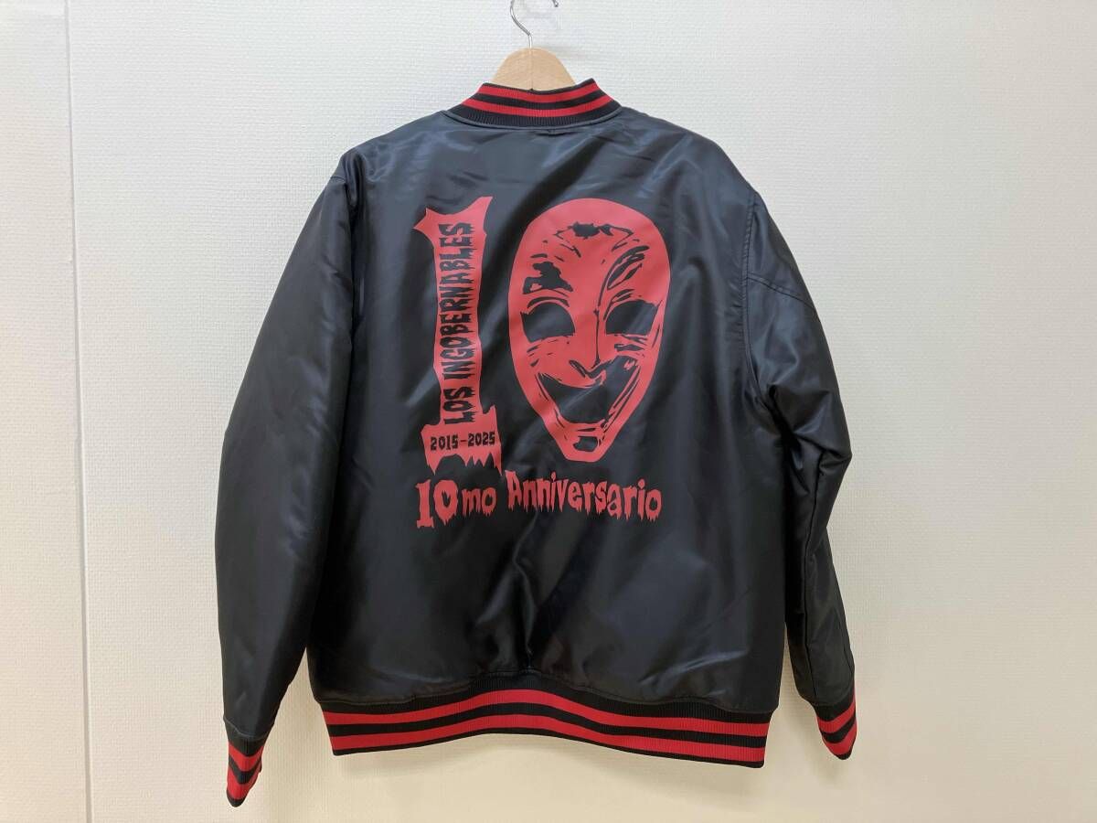 LOS INGOBERNABLES ロスインゴベルナブレス スタジャン サイズL 黒 