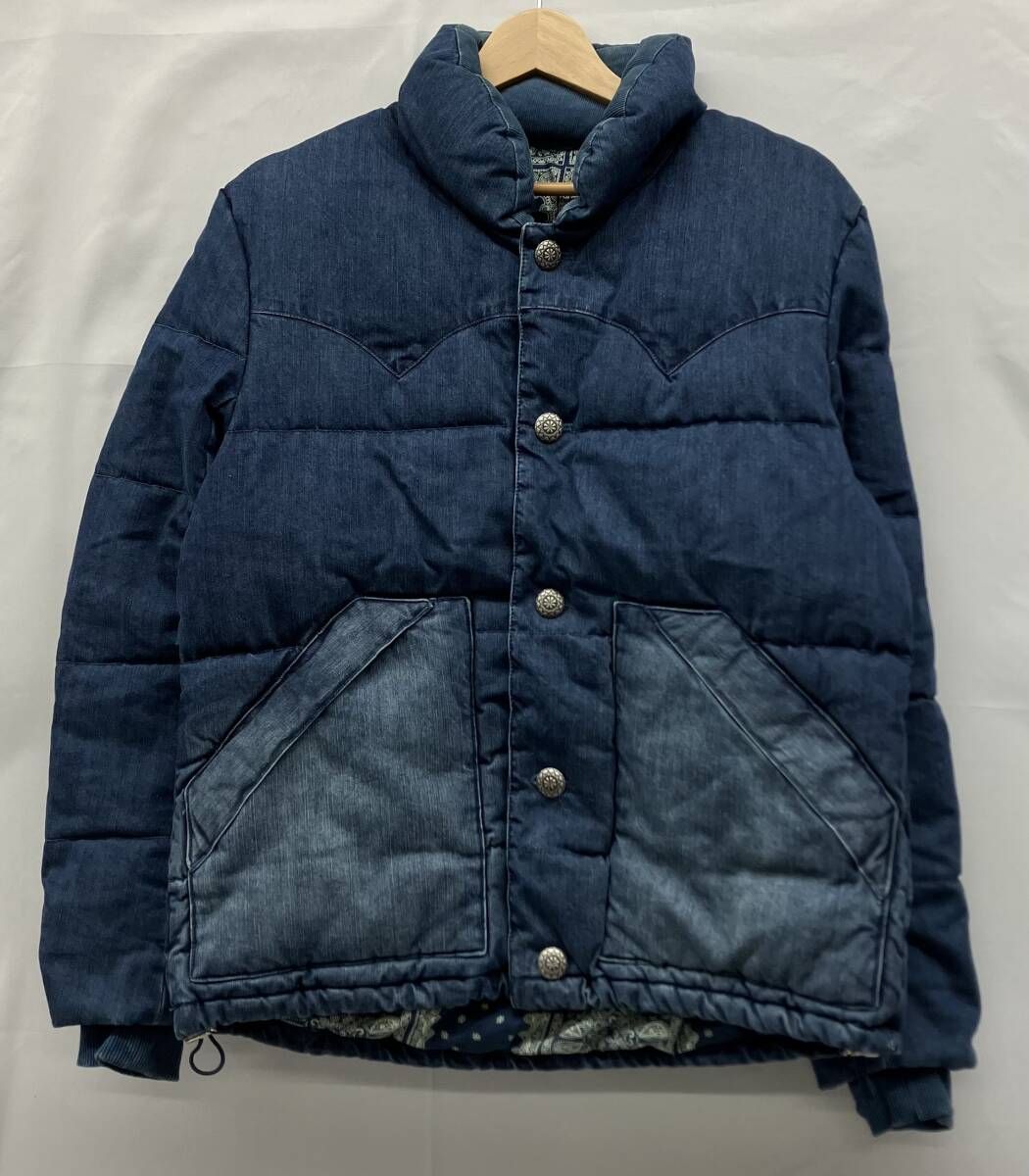 vital ヴィタル　ダウンジャケット　デニム　サイズ46