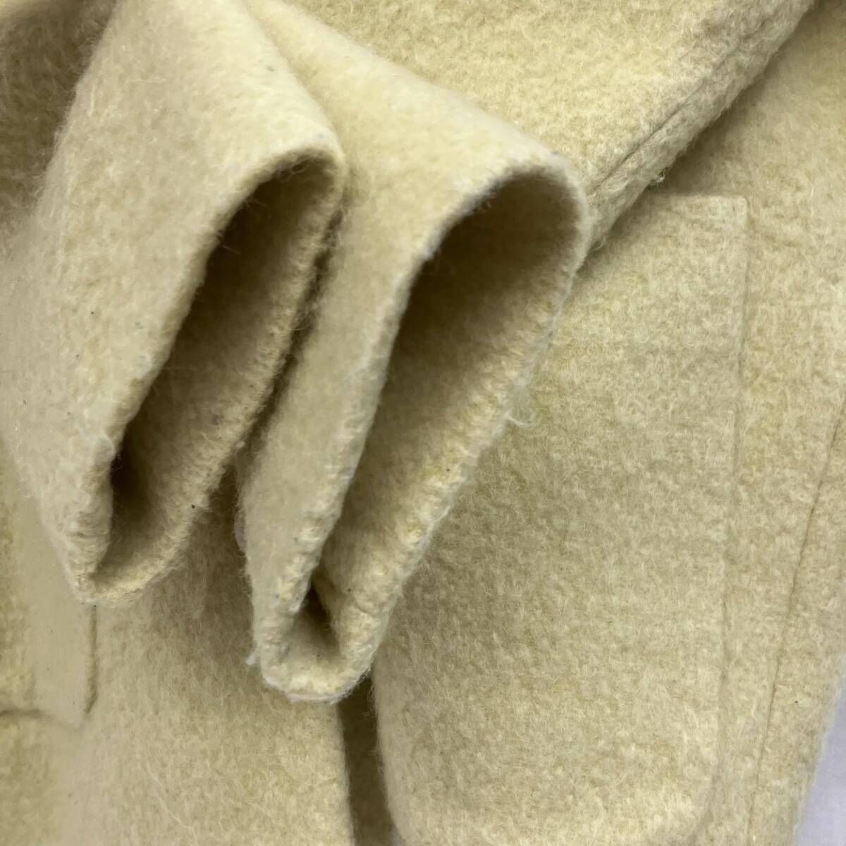 yori/ヨリ／ウールモヘアシャギージャケット／レモンイエロー ／YR25