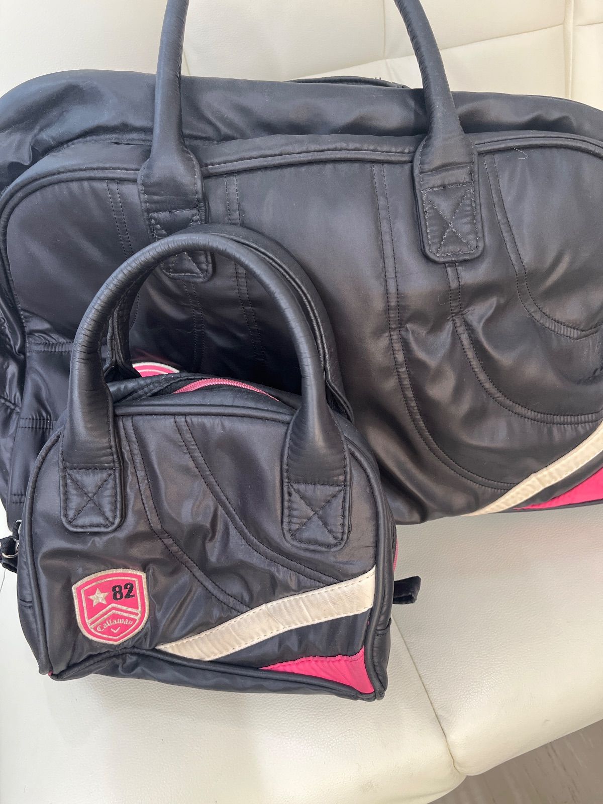 送料無料！！キャロウェイゴルフ用バッグ（ミニパック付き）ブラック