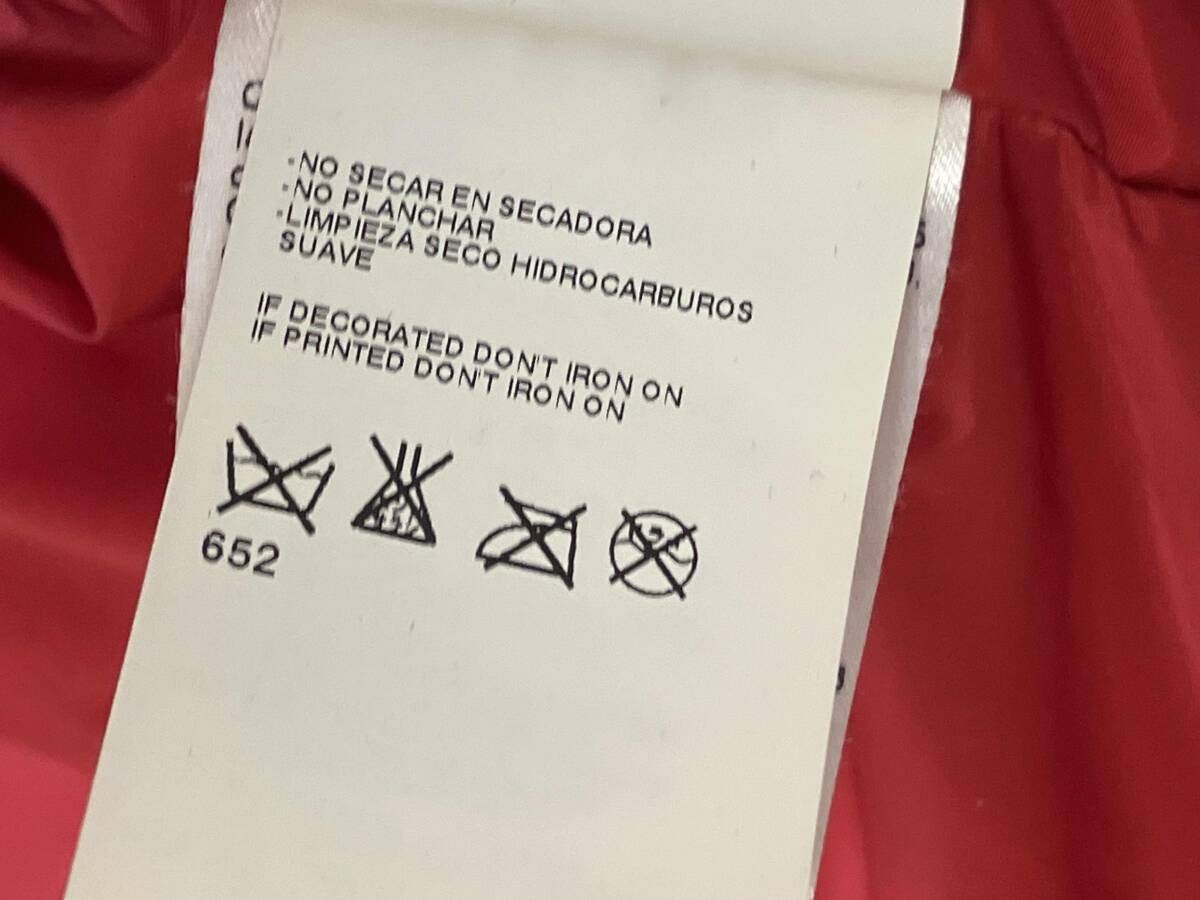 DSQUARED2 ディースクエアード ダウンベスト size:44 赤 レッド ダブル