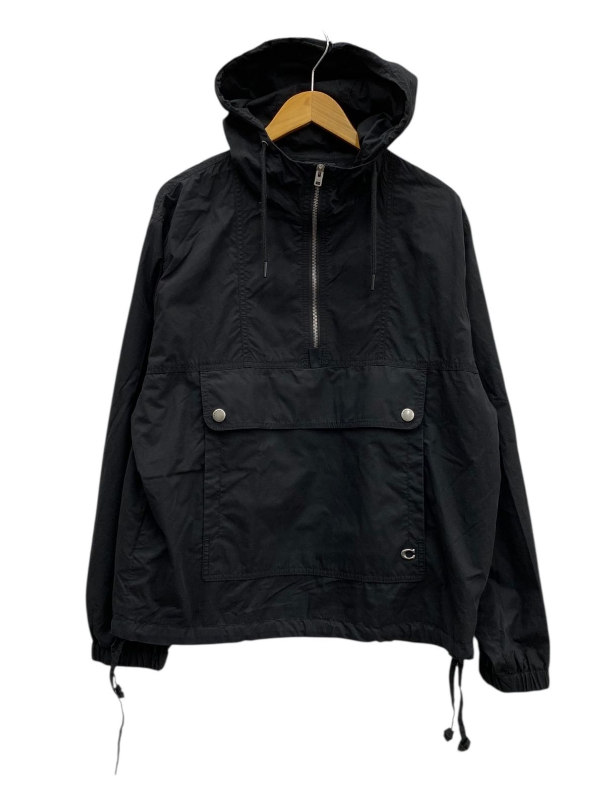 COACH (コーチ) ハーフジップ プルオーバー パーカー フーディー S 
