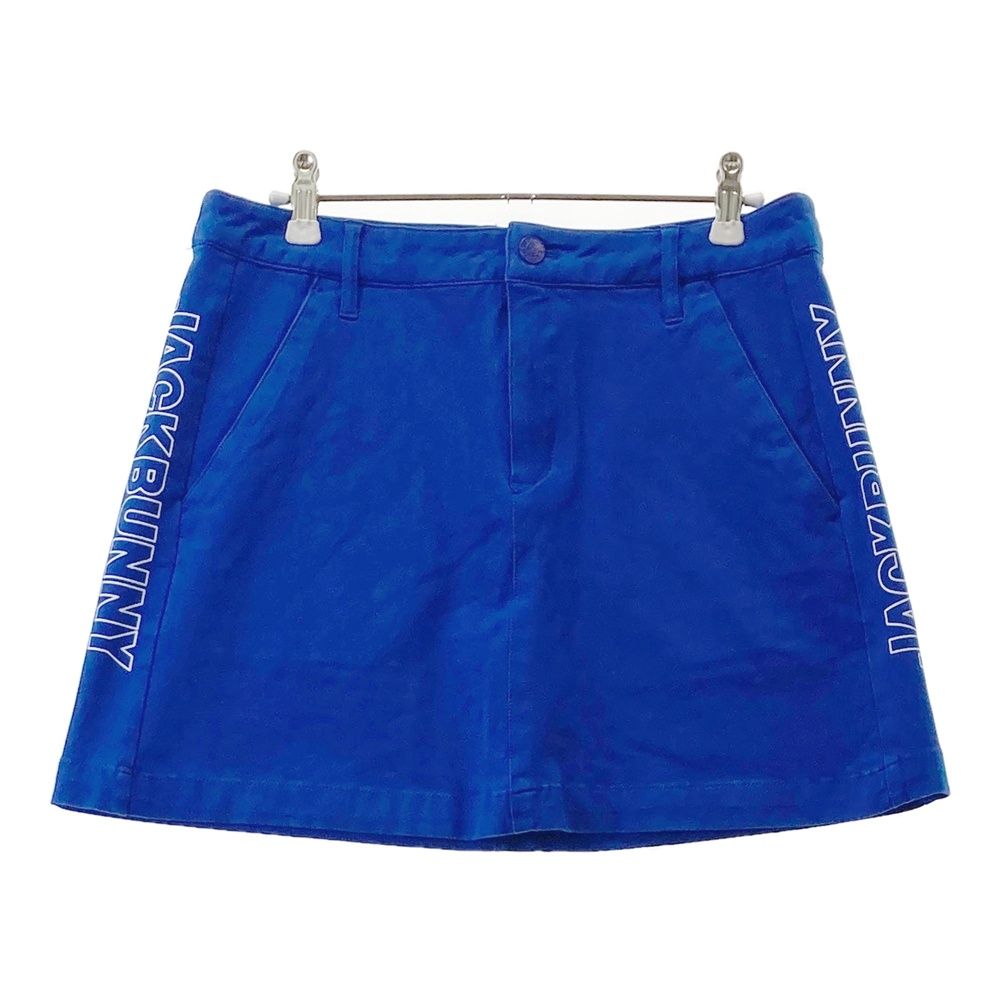 ジャックバニー スカート ブルー size2 サイズ：2 JACK BUNNY ジャックバニー インナー付ストレッチスカート