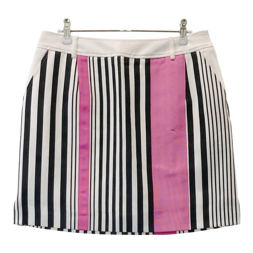 サイズ：40 ARCHIVIO アルチビオ インナー付 スカート ストライプ柄