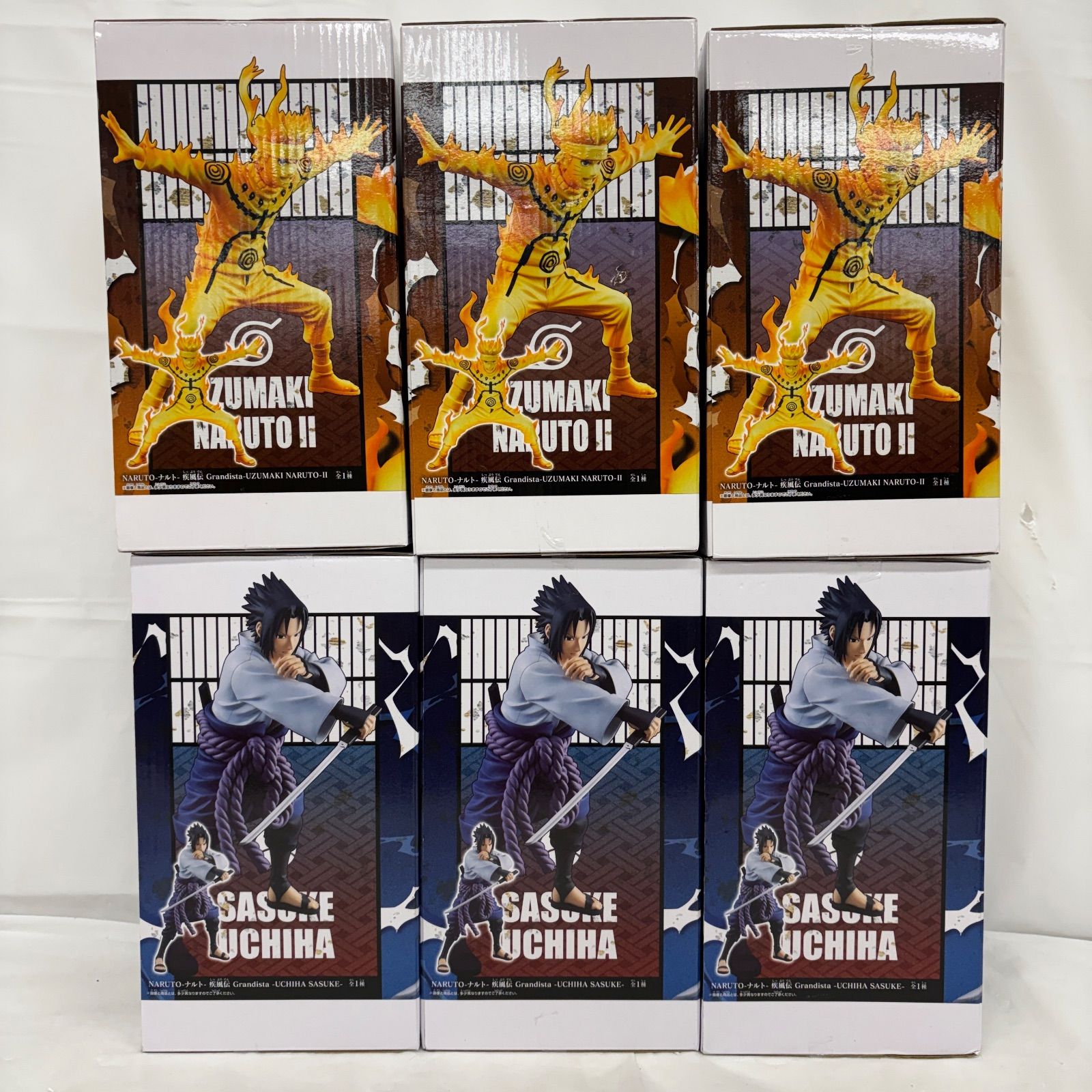 未開封 NARUTO 疾風伝 ナルト Grandista 6個セット LFQ980 f101 - メルカリ