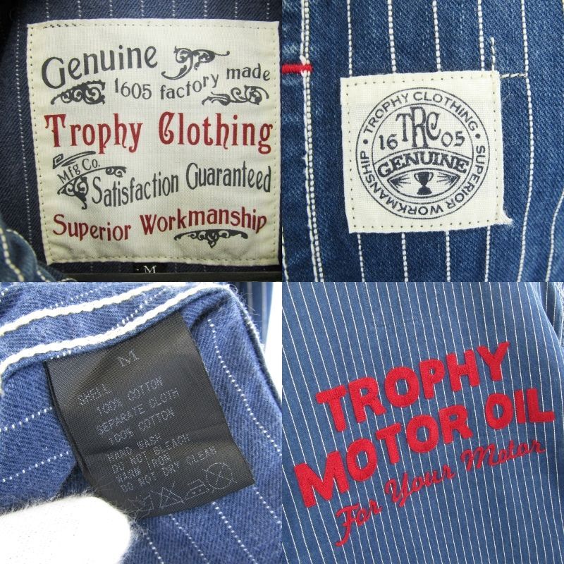 TROPHY CLOTHING トロフィークロージング カバーオール ウォバッシュ