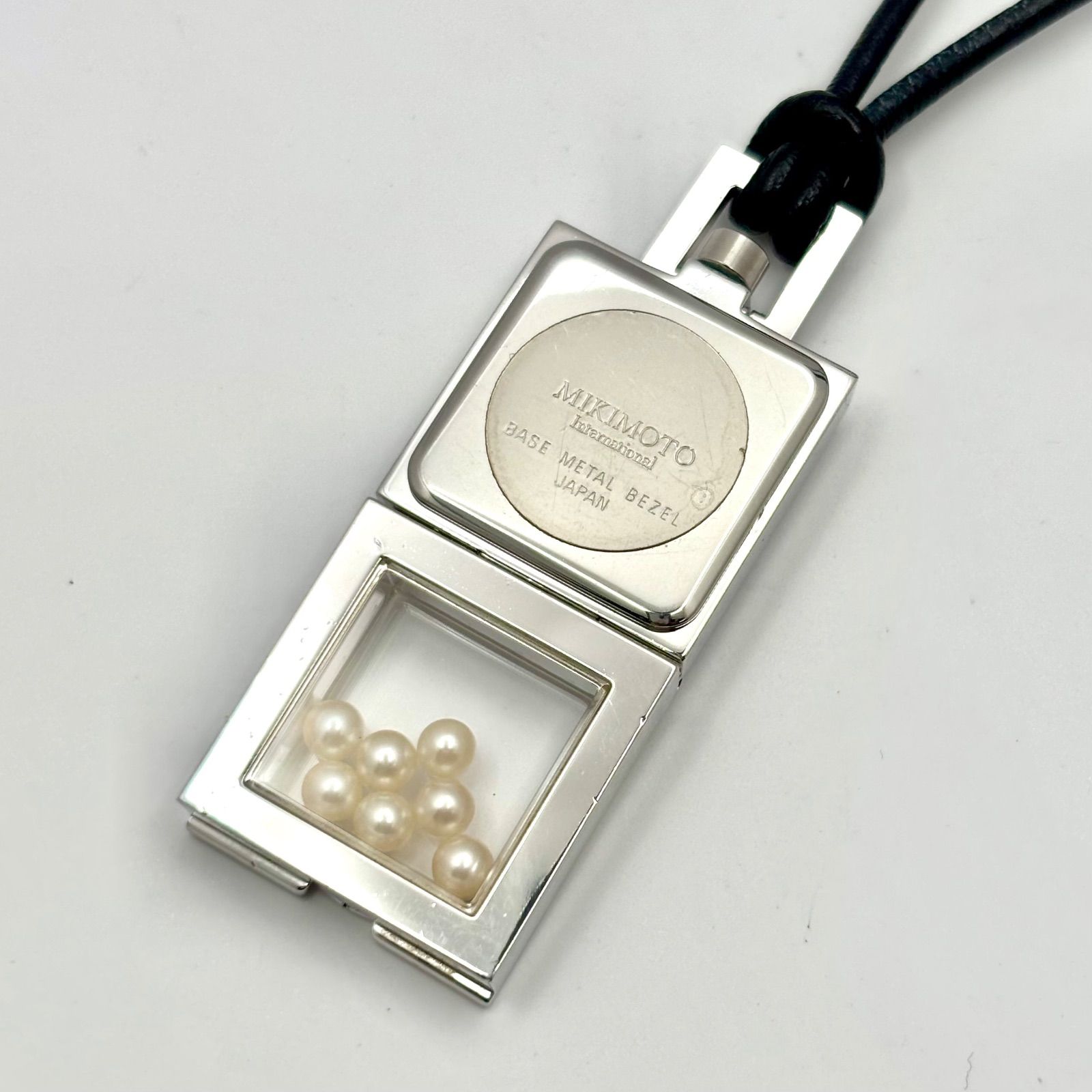箱付/新品電池】MIKIMOTO ミキモト 7Pパール 懐中時計 ペンダント