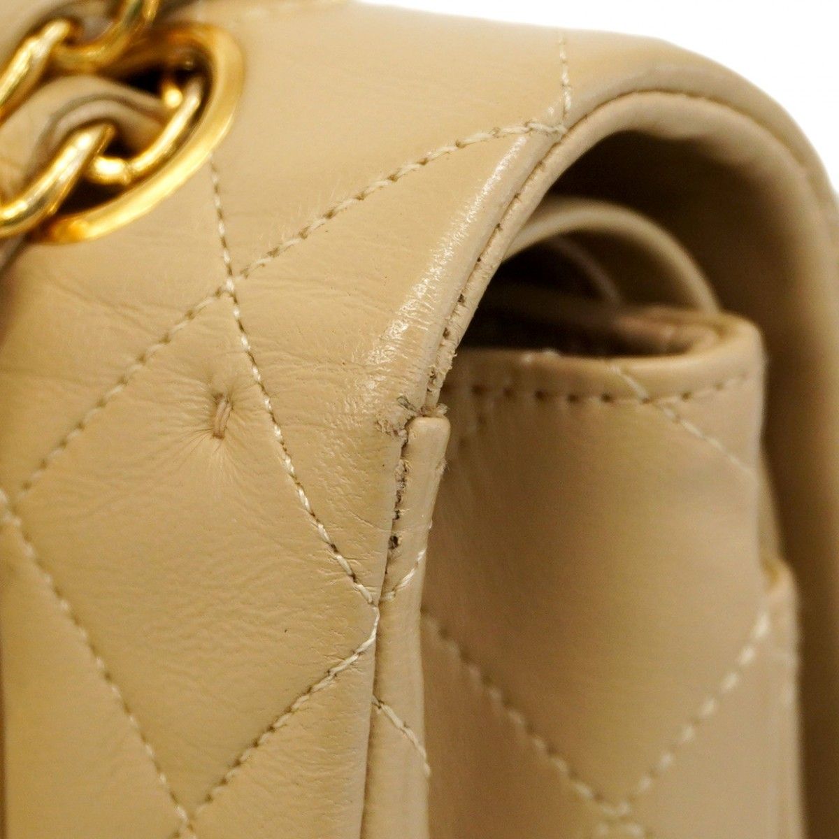 ☆SALE【5pb1590-h】シャネル ショルダーバッグ マトラッセ ラムスキン