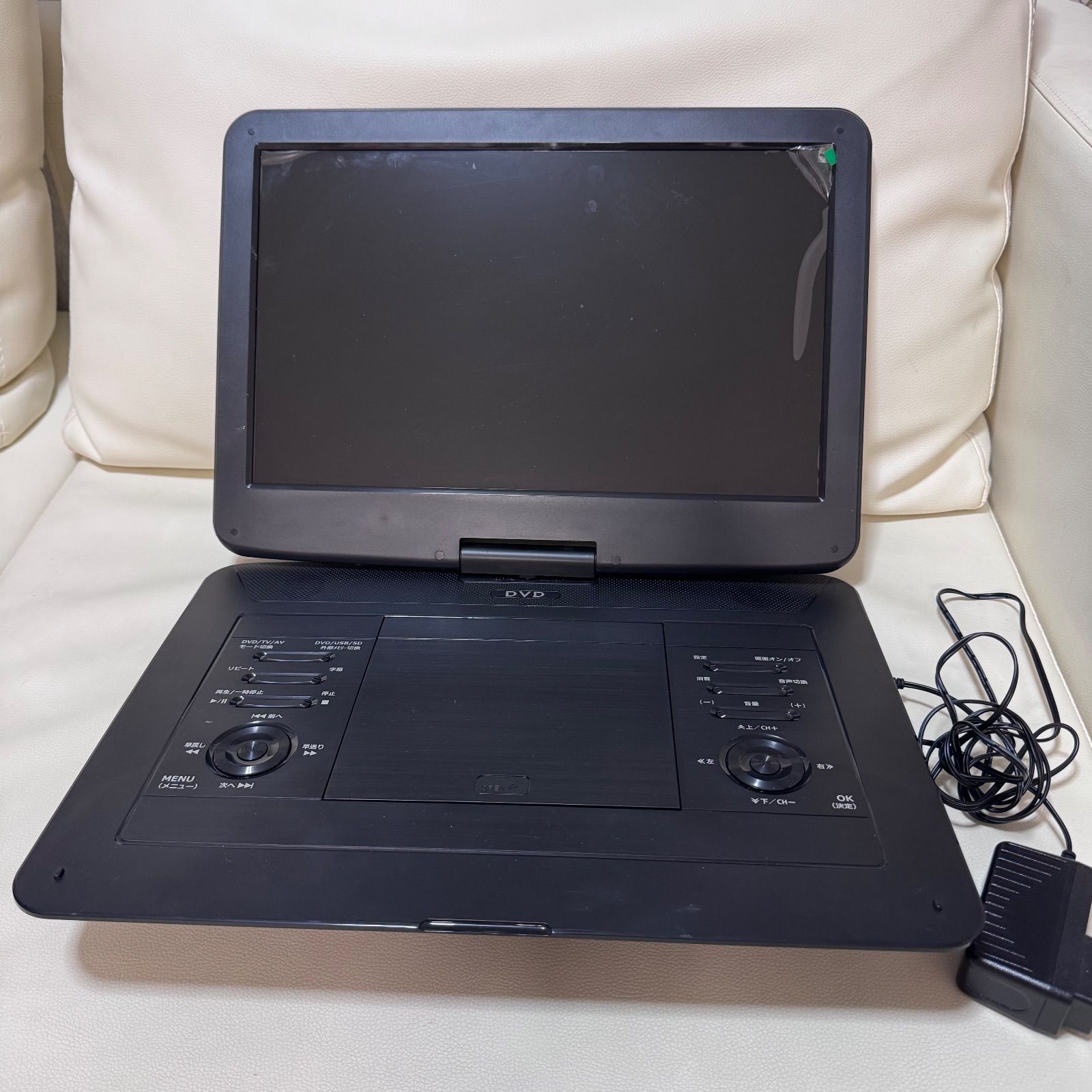 ポータブルDVDプレーヤー VS-S154M 15.4インチ 動作確認済 - メルカリ