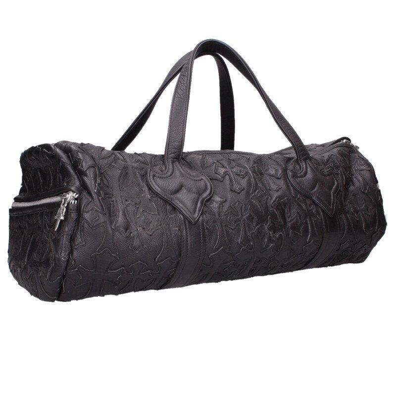 クロムハーツgym ボストンバック クロムハーツ DUFFLE GYM BAG-CEME セメタリークロスパッチダガー