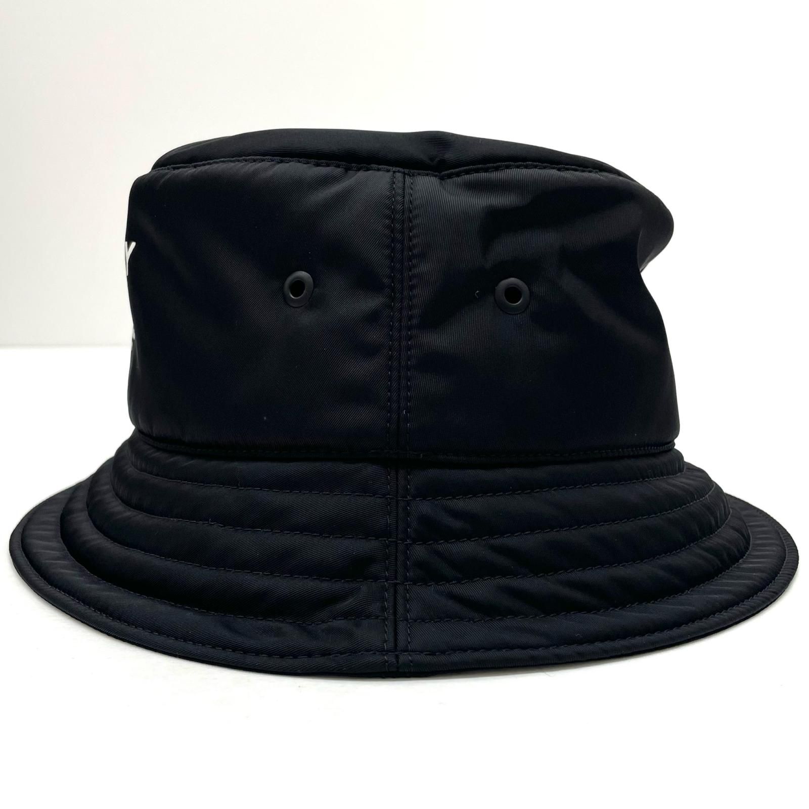 タグ付き新品　バーバリーロンドン イングランド　コットン　バケットハット　M 黒 タグ付き新品バーバリーロンドン イングランドコットンバケットハットM 黒