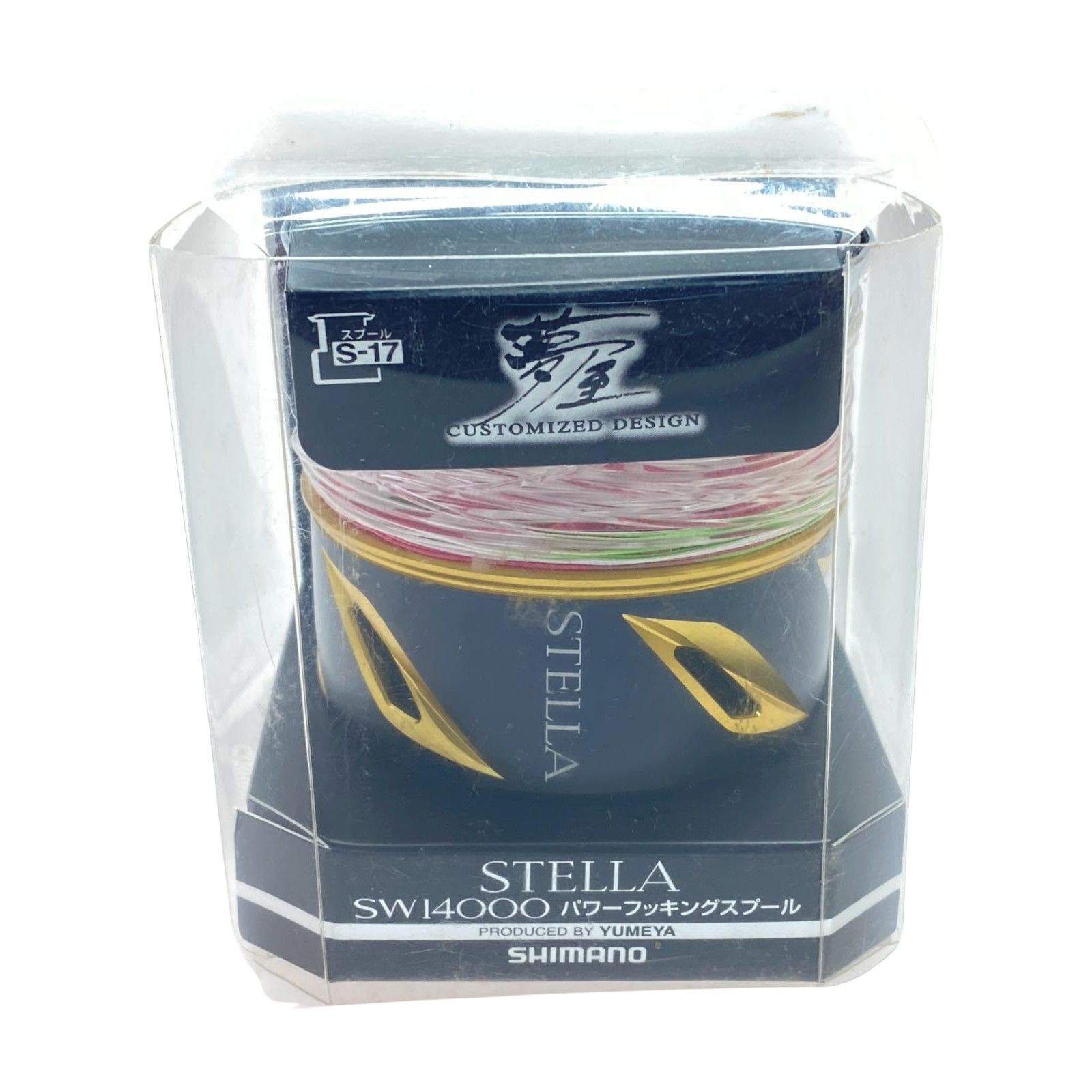シマノステラSW14000パワーフッキングスプール SHIMANO シマノ 夢屋 19ステラSW14000 パワーフッキングスプール 程度