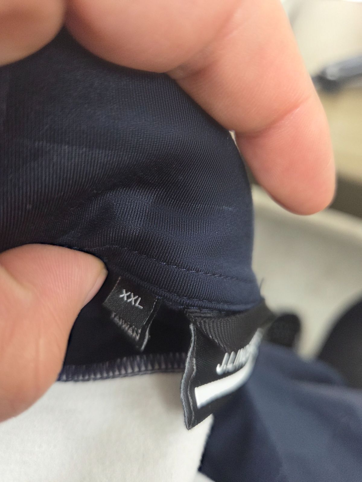 J.LINDEBERG メンズ ジップアップジャケット ネイビーカモフラ 購入 XL