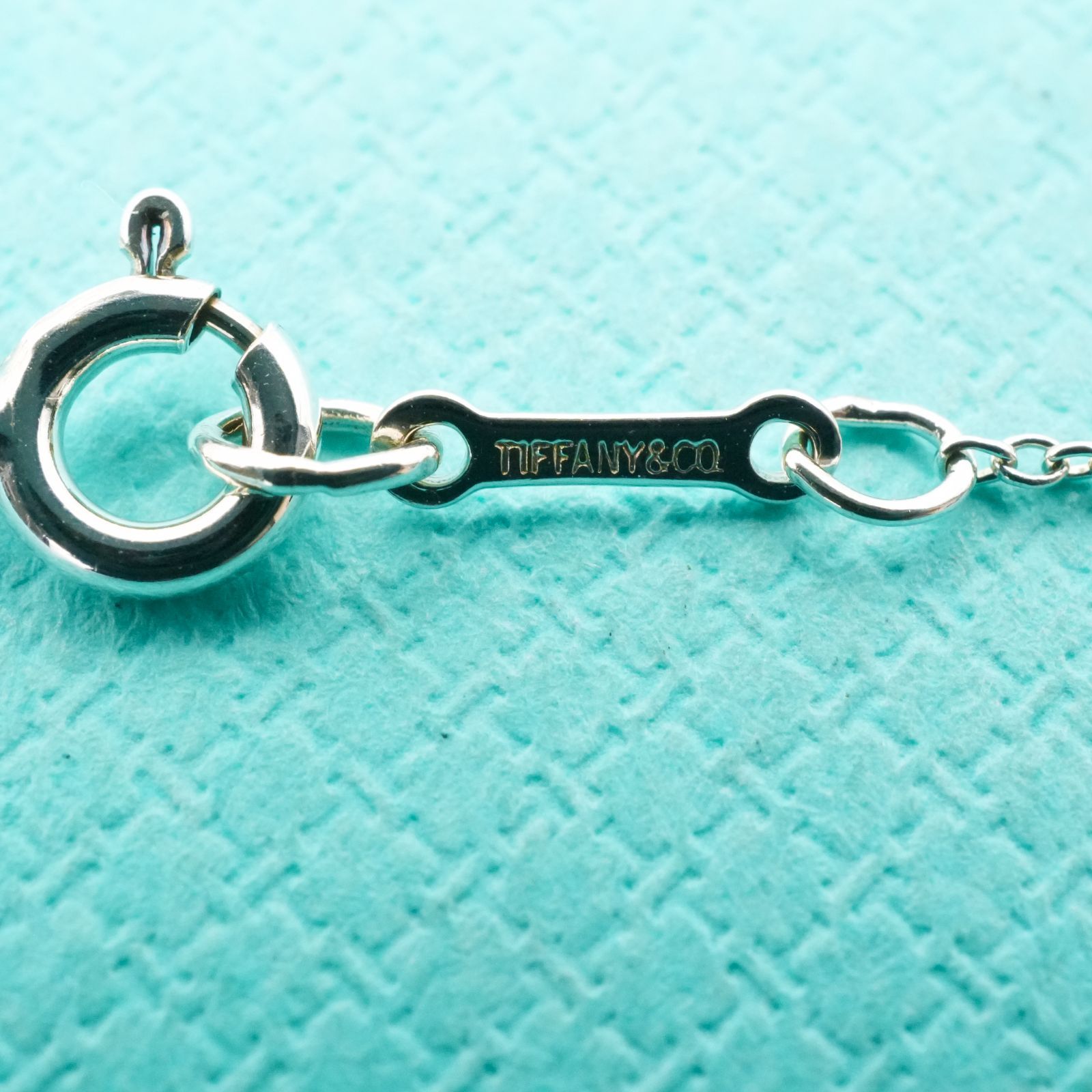 極美品 ティファニー クレセントムーン ネックレス 三日月/25-1875