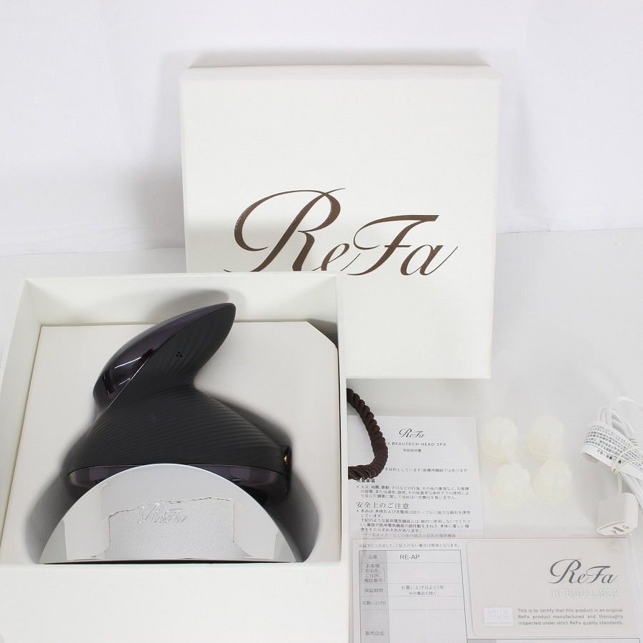 値下げしました ReFa ビューティック ヘッドスパ 美顔器 ブラック