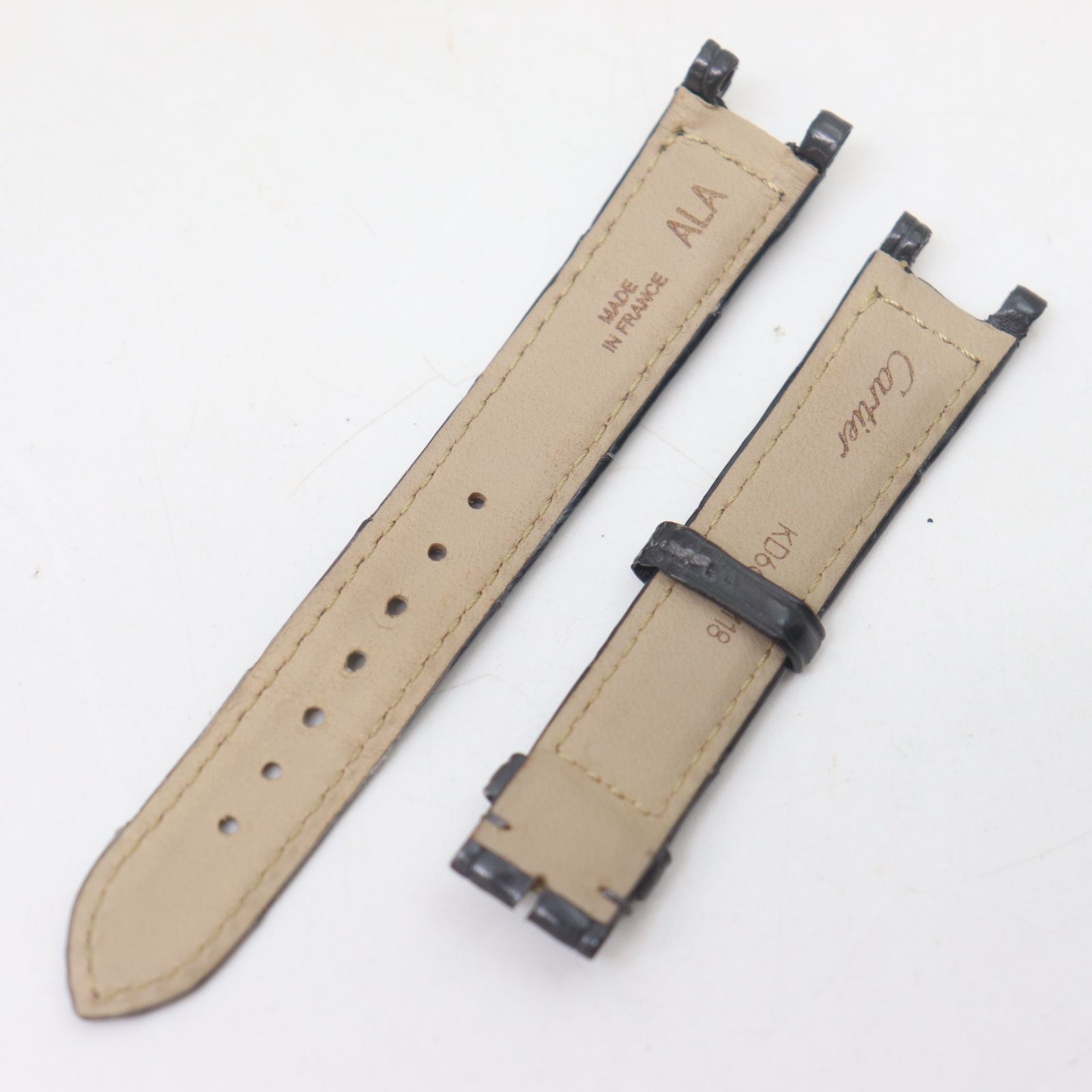 ITMYOIQL28RS Cartier カルティエ 純正 革ベルト レディース 腕時計 ブラック KD66AM18 レザー 替えベルト パーツ 楽天市場】腕時計 交換ベルト 革ベルト 時計 カルティエ タンク 用