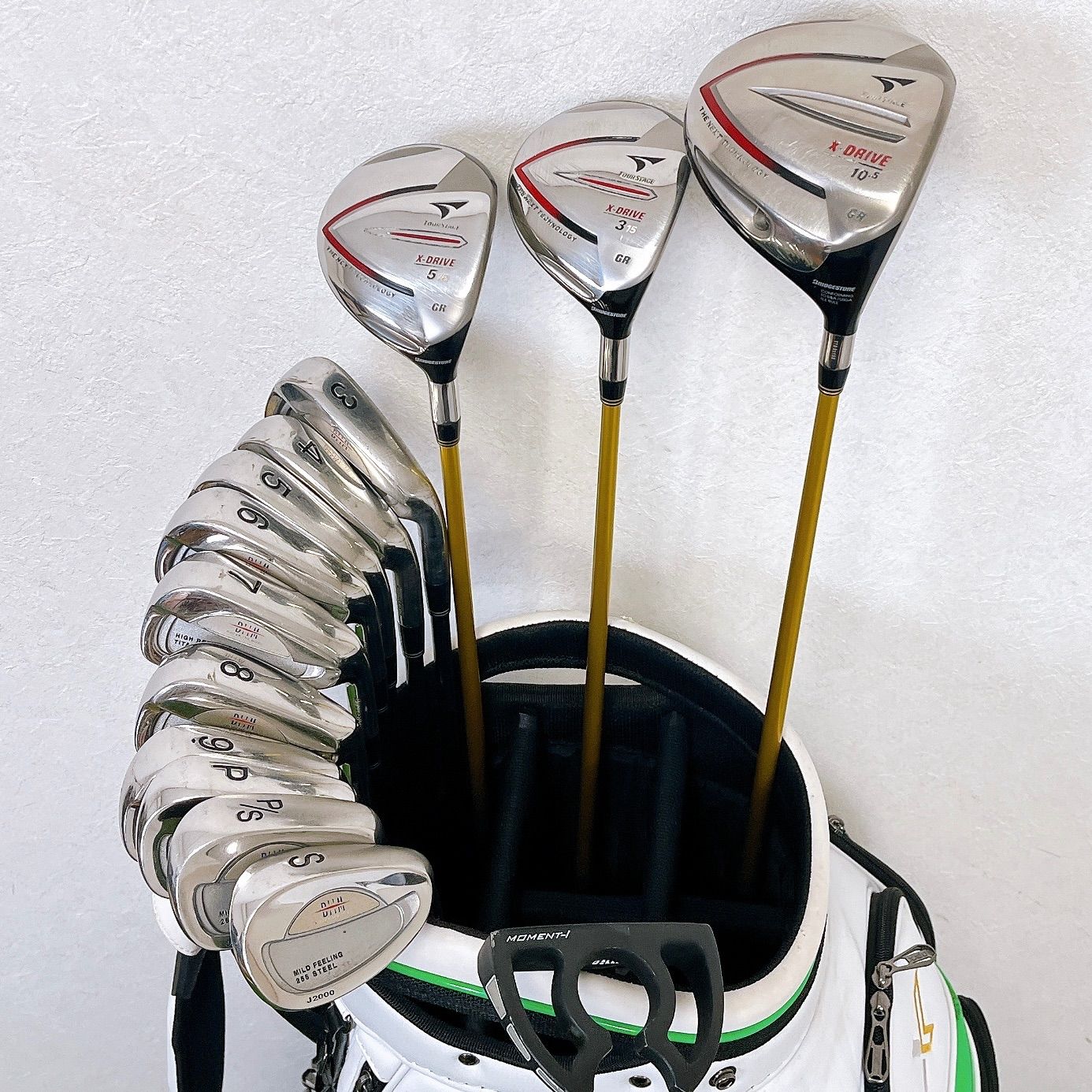 ゴルフクラブ メンズ セット ブリヂストン X-DRIVE GR 11本 ブリヂストン ツアーステージ X-DRIVE GR（2014年）の試打レビュー