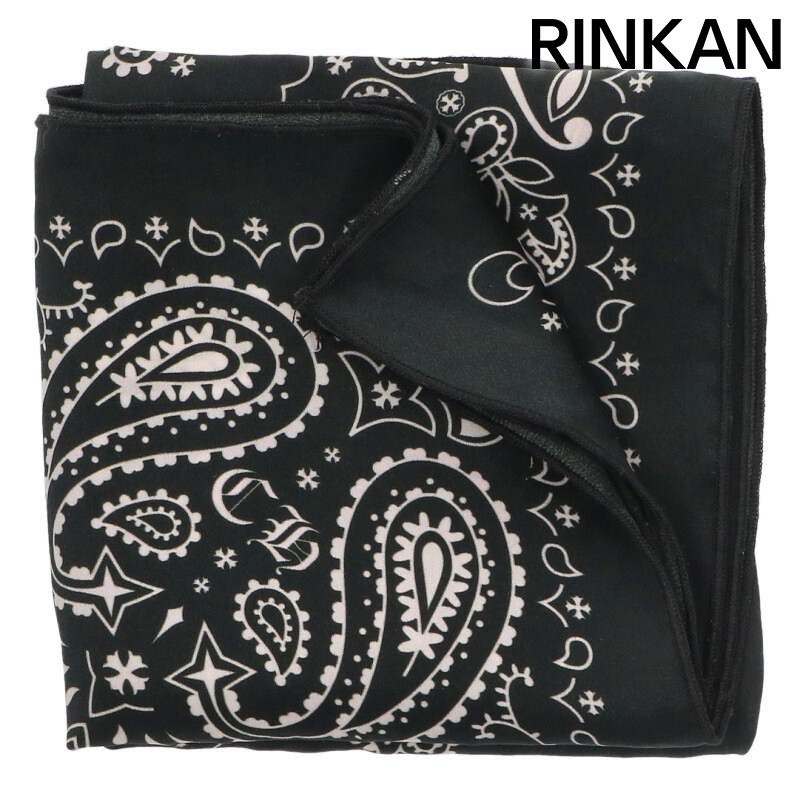 クロムハーツ CH SCARF/スカーフ バンダナプリントシルクスカーフ