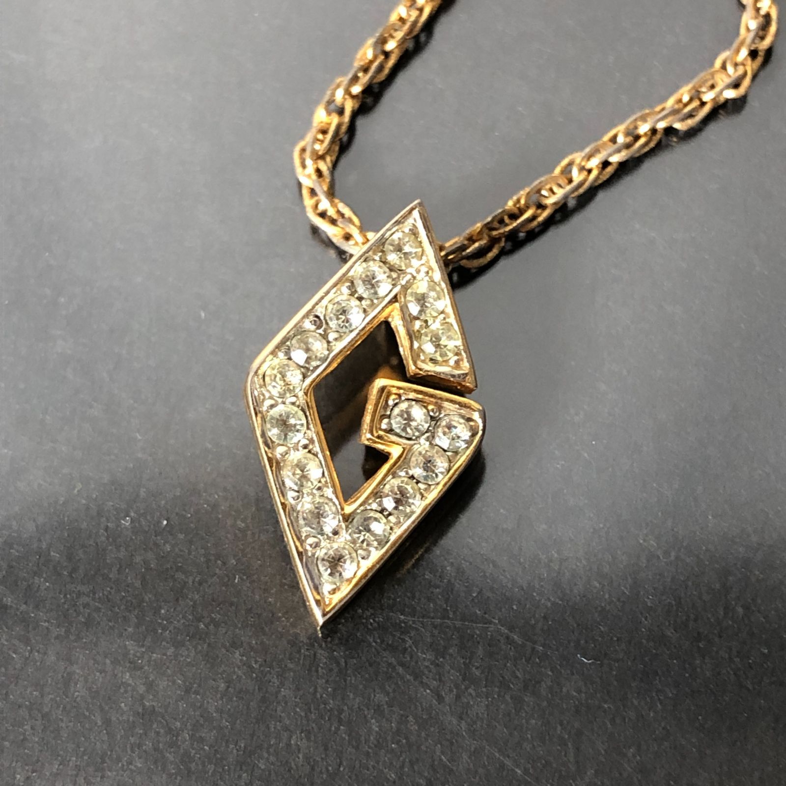 ジバンシー Gロゴ ネックレス ゴールド メッキ レディース GIVENCHY 