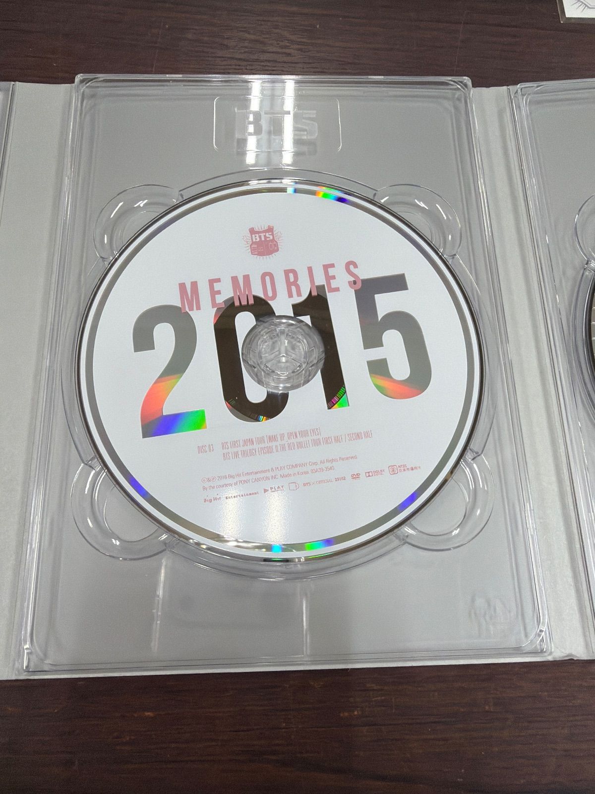 BTS MEMORIES 2015 DVD 【公式通販】
