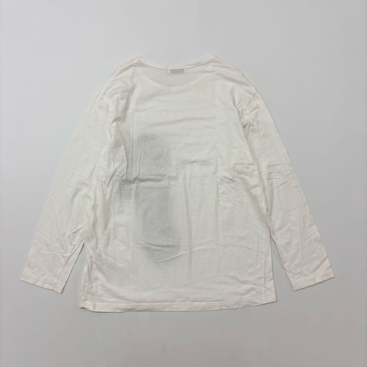 22ss 2022 Yohji Yamamoto POUR HOMME ヨウジヤマモト プールオム HAND DESIGN PRINT LONG SLEEVES ハンド デザイン ロンT size 3 712-0100