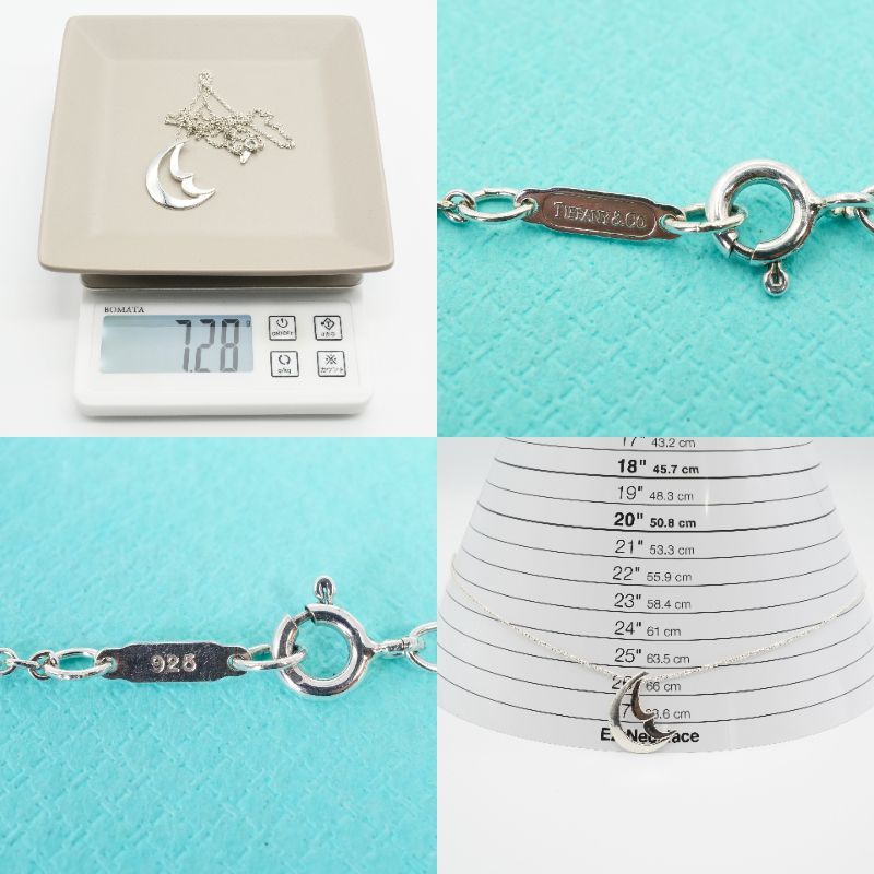 TIFFANY&CO.【美品】クレセントムーンブレスレット 三日月 残り時間僅か ブランド古着！TIFFANY クレセントムーン ブレスレット silver925