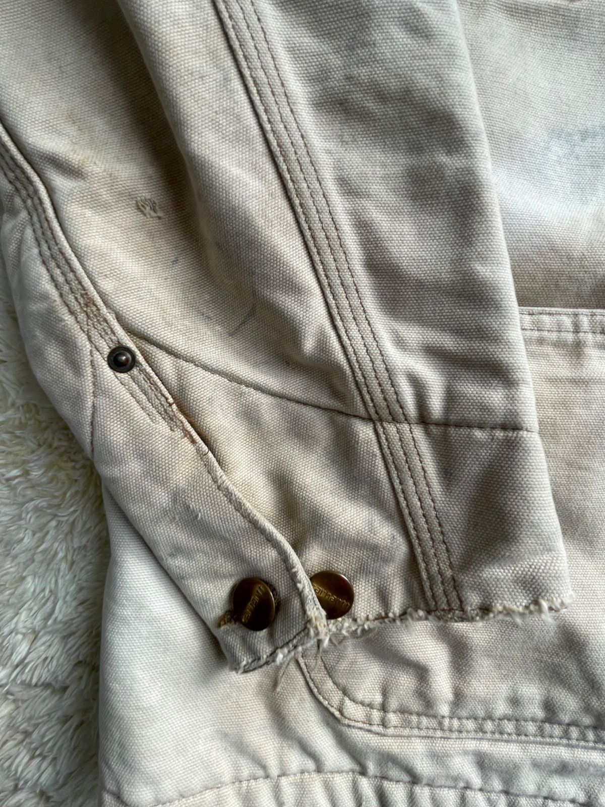 け*と様 80s Carhartt ミシガン チョアコート 星タグ ESTボタン 星タグ USA製 carhartt カーハート ミシガンチョアコート XL - メルカリ