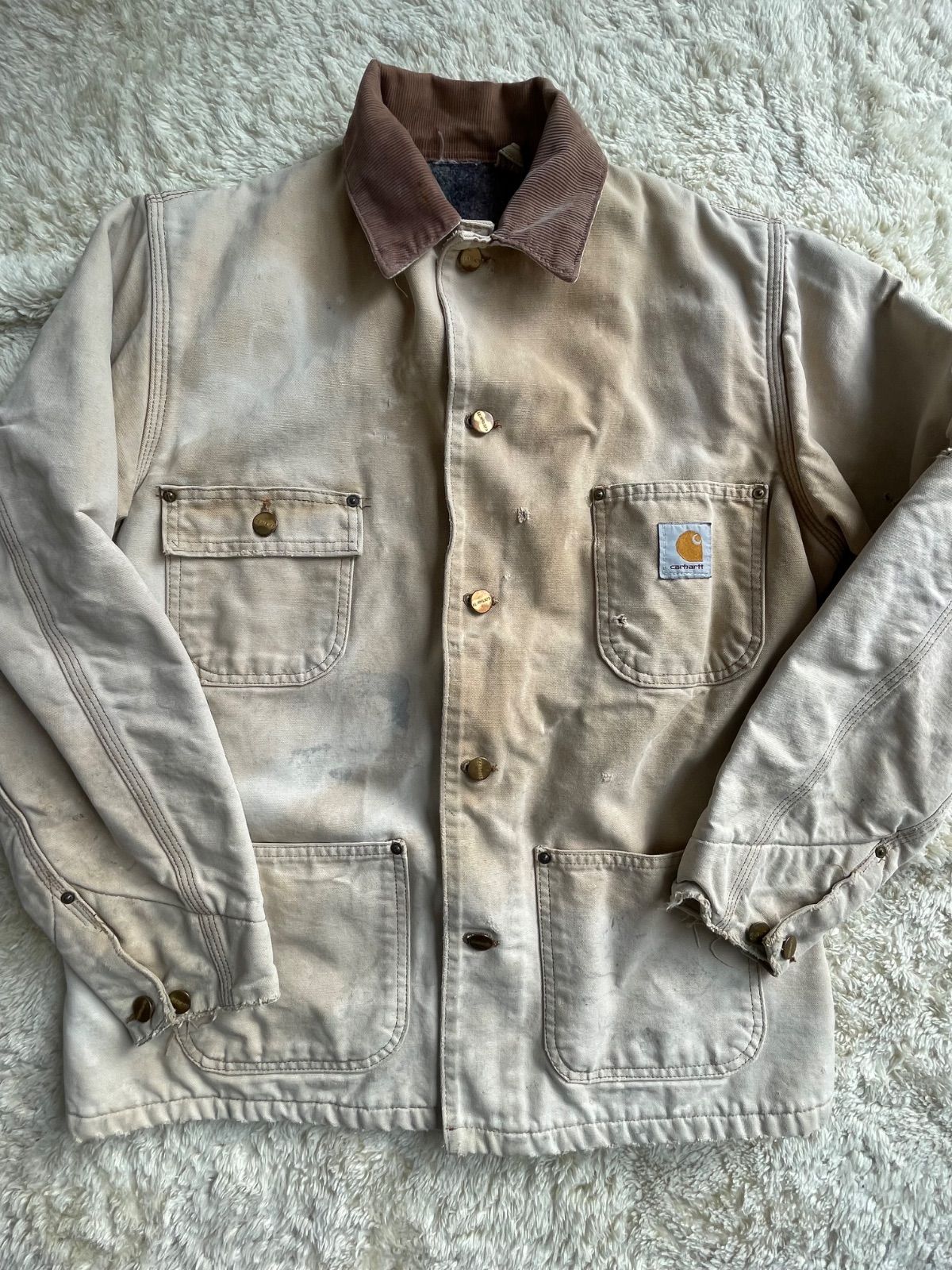 Carhartt カーハート 希少 星タグ CHT ミシガンチョアコート 80s 90s