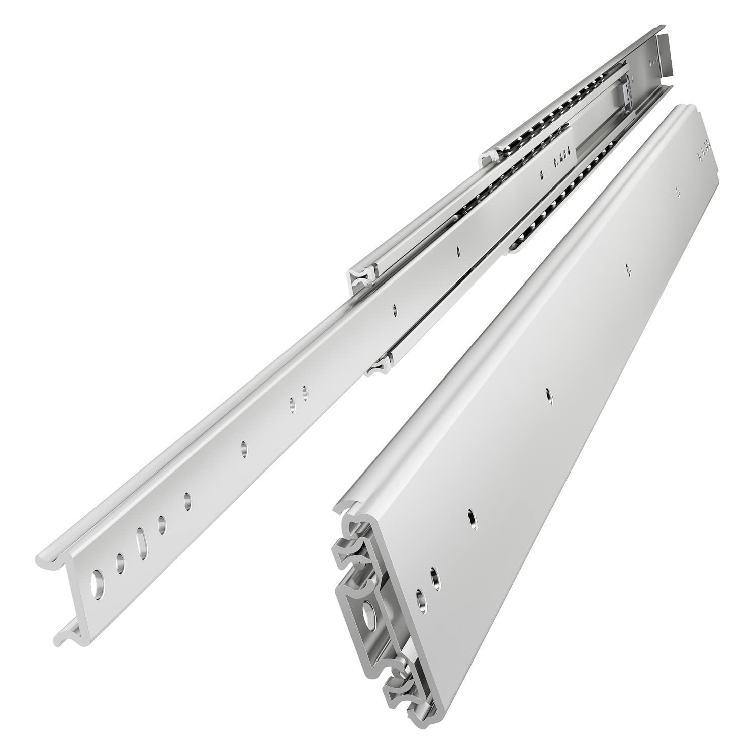1200mm スライドレール 超重量用 幅76mm 3段引 3000 1200mm スライドレール 超重量用 幅76mm 3段引 3000 - メルカリ