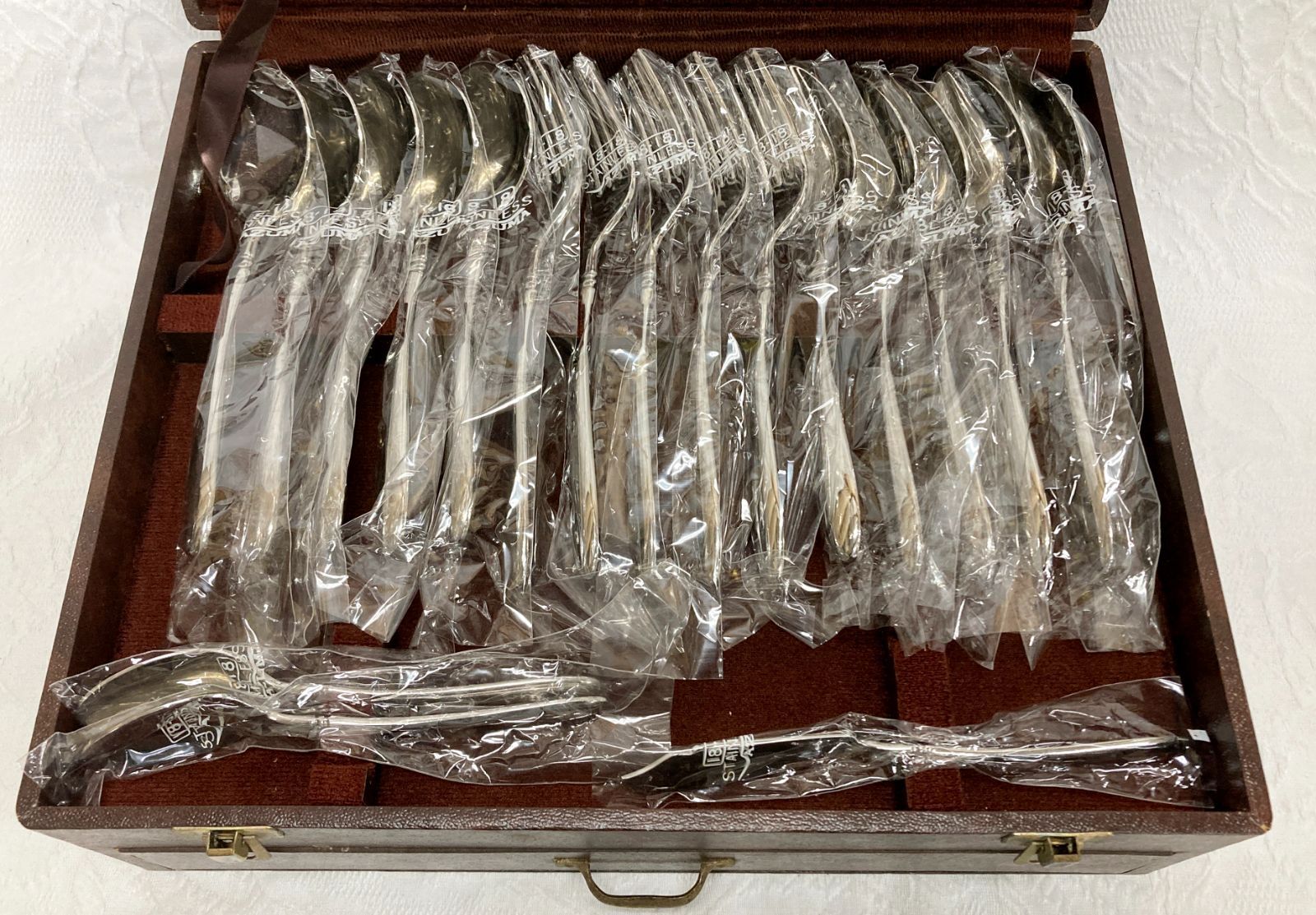 〇未使用 アズマ インペリアル 18-18 ステンレス カトラリーセット 25