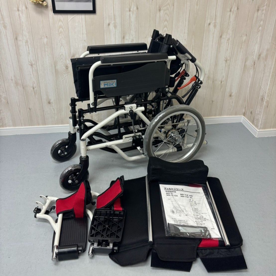 MIKI ミキ MP-TiF HG ティルト車椅子 介助式 中古 介護用品 - メルカリ
