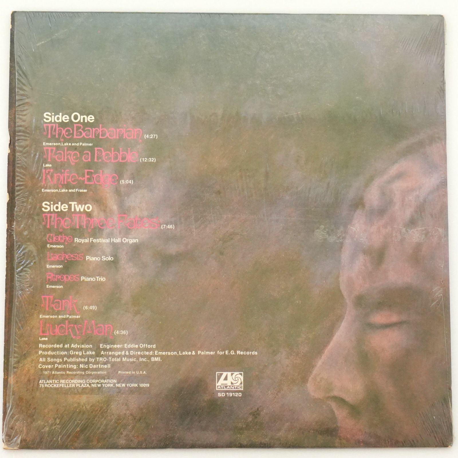 KO]動作未確認 2枚まとめ売り エマーソン・レイク＆パーマー(Emerson