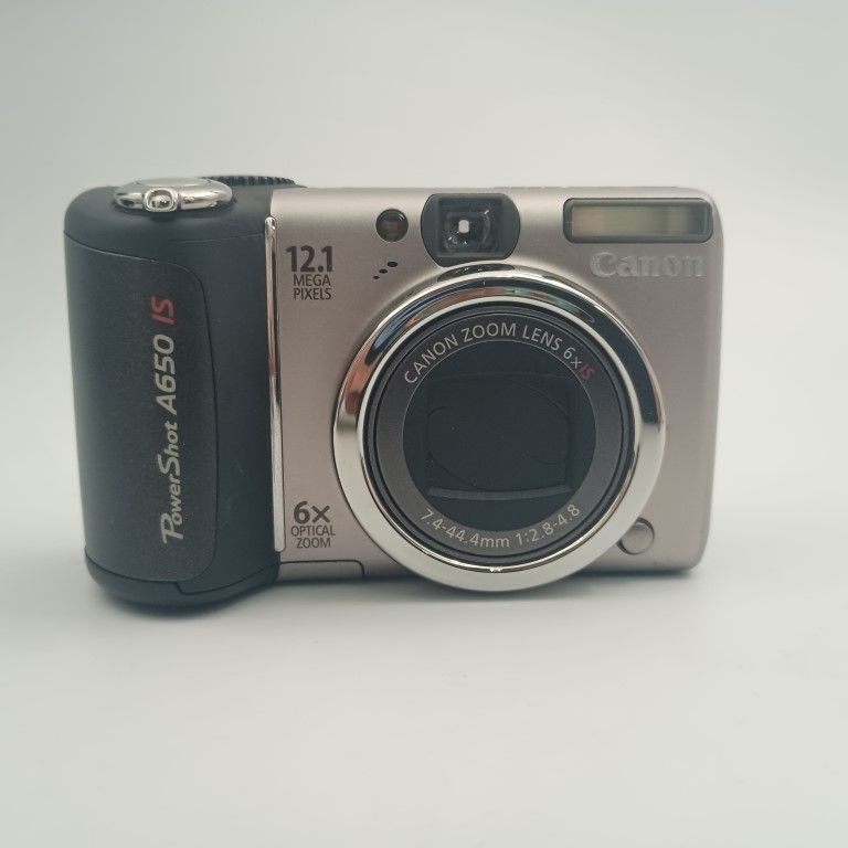 Canon PowerShot A650 IS Silver コンパクトデジタルカメラ - メルカリ
