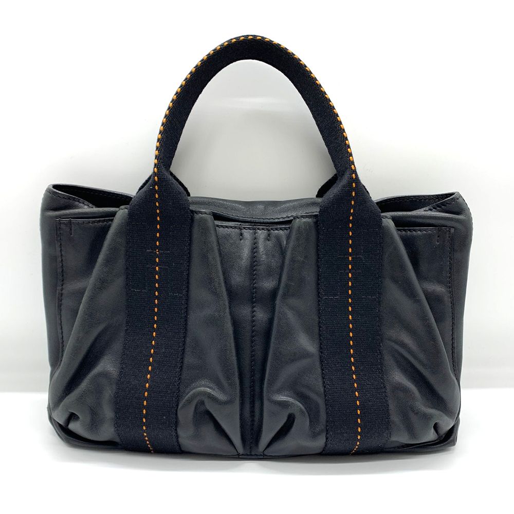 エルメス　キャラバンホリゾンタル　ブラック HERMES（エルメス） 新品同様 キャラバンホリゾンタルPM 2way トート