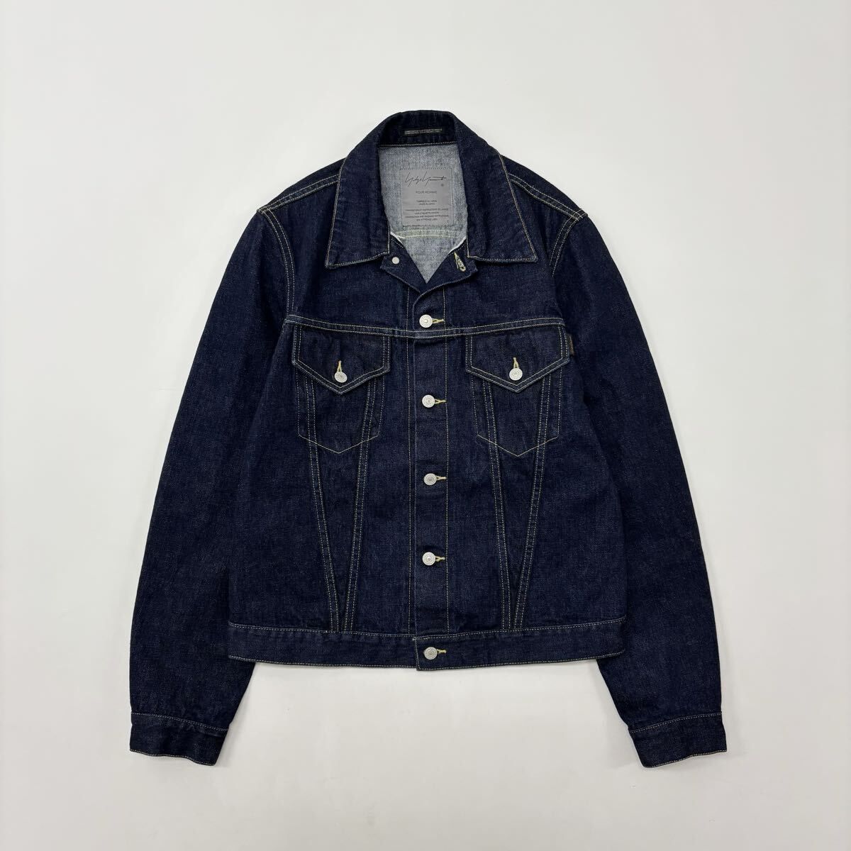 ヨウジヤマモトプールオム　22SS 14ozデニムジャケット 22ss 2022 希少 Yohji Yamamoto POUR HOMME ヨウジヤマモト プールオム
