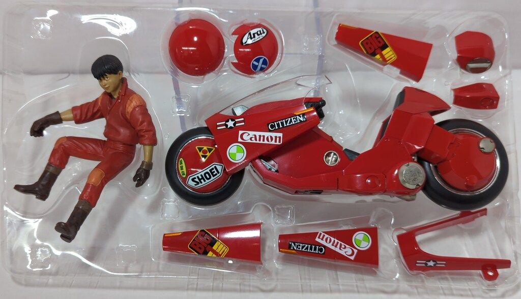 バンダイ ポピニカ魂 人気 金田のバイク PX-03 AKIRA ポピニカ魂 PX-03
