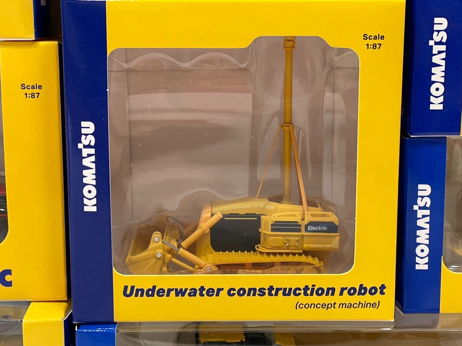 コマツ 株主優待ミニカー セット 1/87 スケール コマツ 株主優待ミニカー セット 1/87 スケール