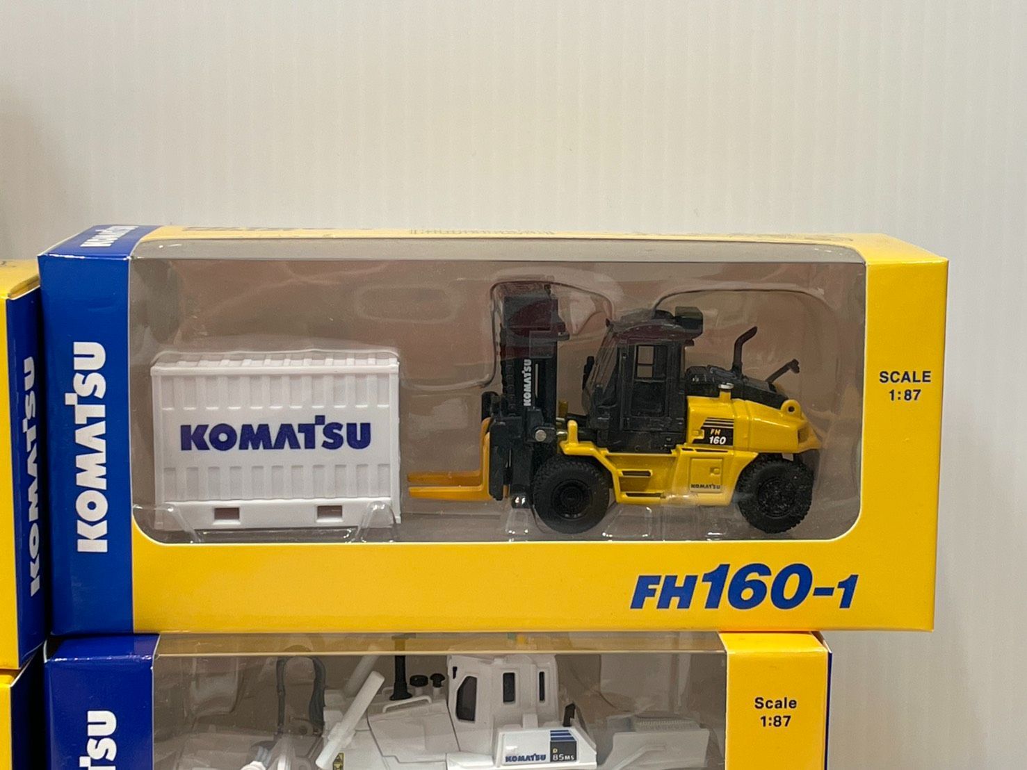 コマツ 株主優待ミニカー セット 1/87 スケール コマツ 株主優待ミニカー セット 1/87 スケール