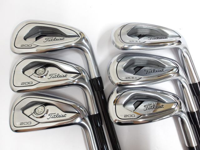 中古】アイアンセット タイトリスト T200 Titleist KUROKAGE60(JP) 6本