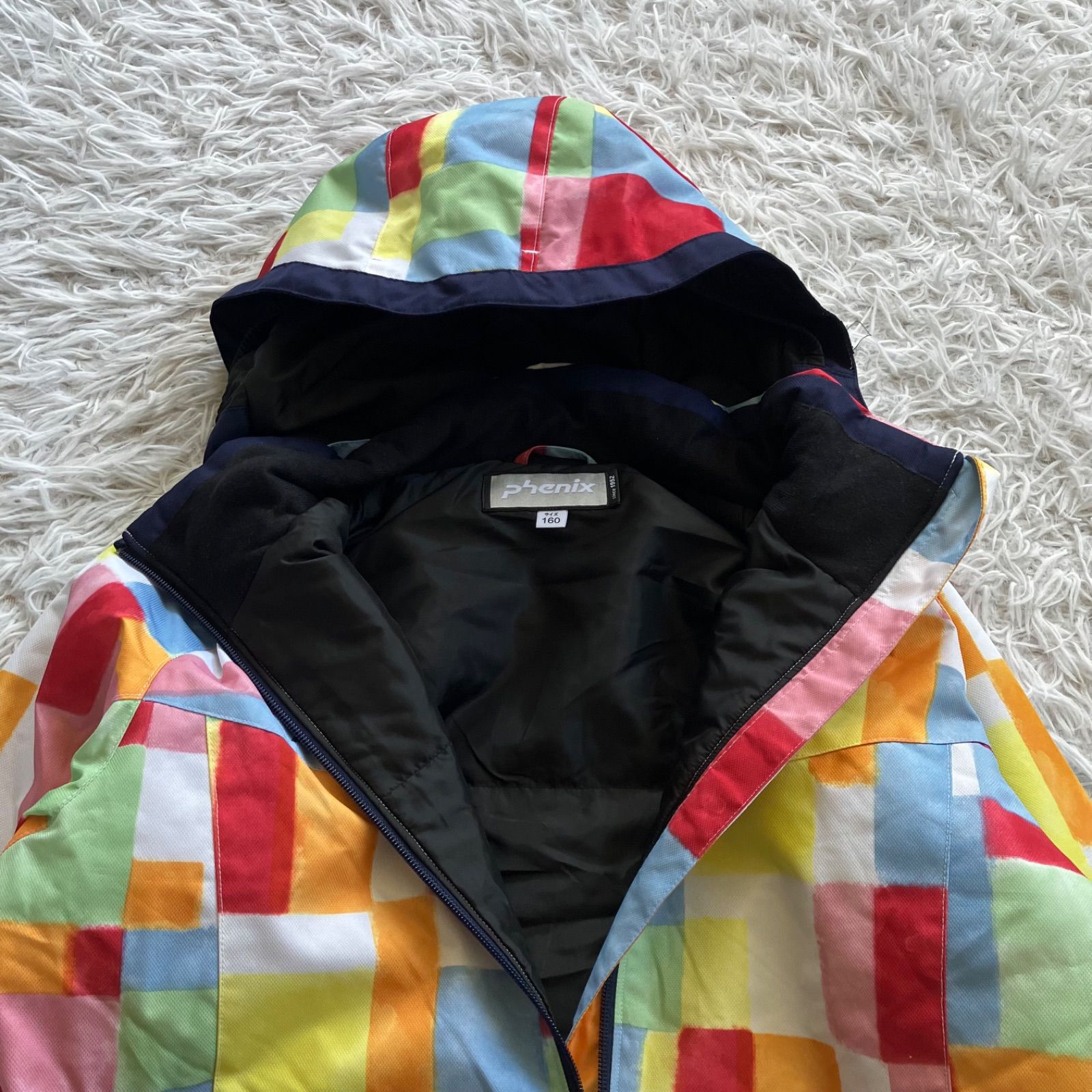 美品 フェニックス スキーウェア 上下セット ジュニア スノーウェア