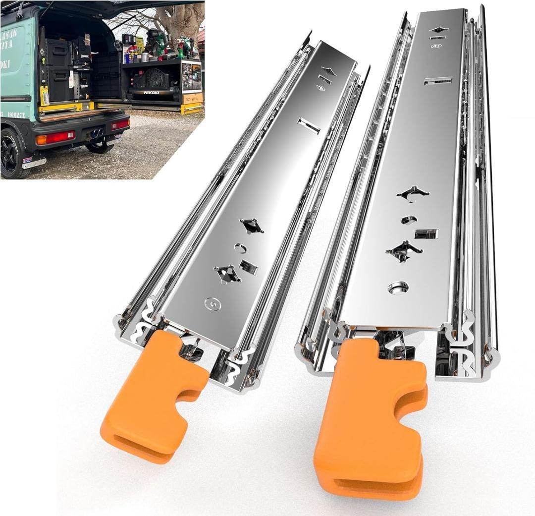 1500mm スライドレール 超重量用 幅76mm 3段引 3003 1500mm スライドレール 超重量用 幅76mm 3段引 3003 - メルカリ